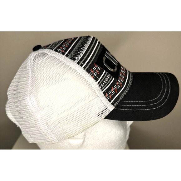 Cinch Hat Baseball Cap Trucker Metallic Logo Aztec Print Adjustable Snapback - Picture 4 of 8